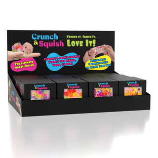 Crunch & Squish Candy Series Crunchy Squishy Stress Ball Fidget Toy (1pc) Color Ships Assorted - Rise and Redemption