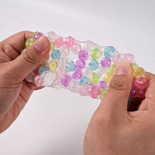 Crunch & Squish Candy Series Crunchy Squishy Stress Ball Fidget Toy (1pc) Color Ships Assorted - Rise and Redemption