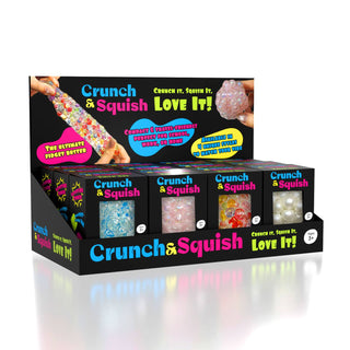 Crunch & Squish Crunchy Squishy Stress Ball Fidget Toy (Color Ships Assorted) - Rise and Redemption