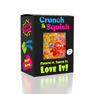 Crunch & Squish Crunchy Squishy Stress Ball Fidget Toy (Color Ships Assorted) - Rise and Redemption