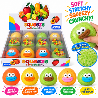 Crunchy Smiley Fruit Squishies MSS35 - Rise and Redemption