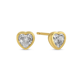 Cubic Zirconia Studs on Velvet Tag - Rise and Redemption