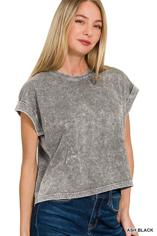 Cuff Vintage Mineral Top - Rise and Redemption