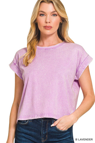 Cuff Vintage Mineral Top - Rise and Redemption