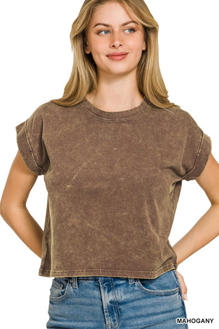 Cuff Vintage Mineral Top - Rise and Redemption