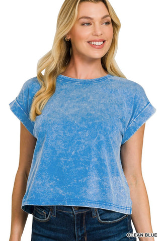 Cuff Vintage Mineral Top - Rise and Redemption