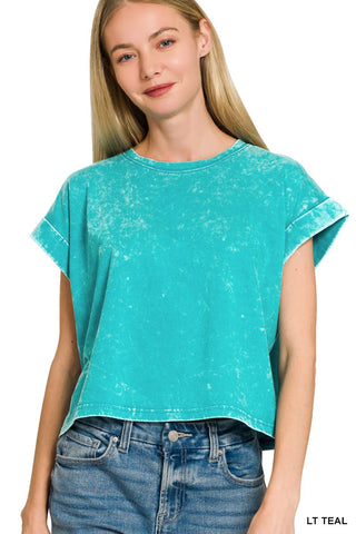 Cuff Vintage Mineral Top - Rise and Redemption
