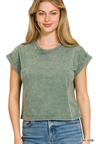 Cuff Vintage Mineral Top - Rise and Redemption