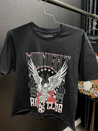 Custom Cropped Graphic Tees - Rise and Redemption
