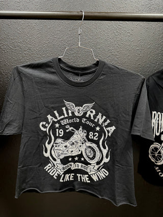 Custom Cropped Graphic Tees - Rise and Redemption