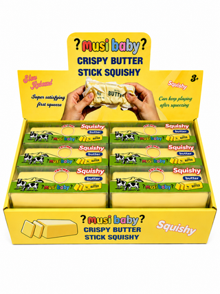 Crispy Butter Stick Squishy Wax Coated