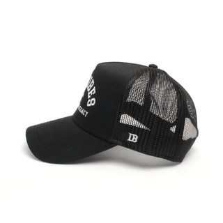DadVibes 5 Panel Hat (Black Trucker) - Rise and Redemption