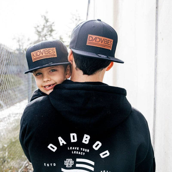 DadVibes Classic - Snapback (Black) - Rise and Redemption