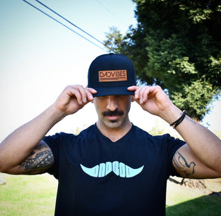 DadVibes Classic - Snapback (Black) - Rise and Redemption