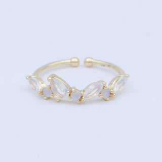 Dainty Marquise Ring, Minimalist Jewelry, CZ ring, stackable - Rise and Redemption
