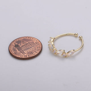 Dainty Marquise Ring, Minimalist Jewelry, CZ ring, stackable - Rise and Redemption