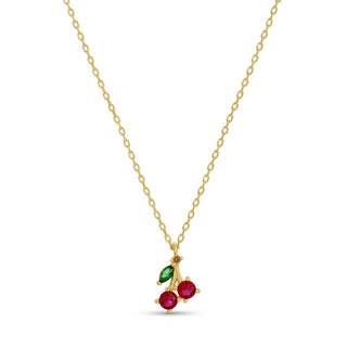 Delicate Cherry Necklace - Rise and Redemption