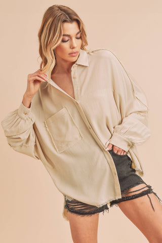 Delilah Oversized Shirt - Rise and Redemption