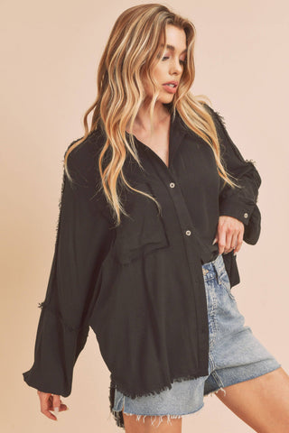 Delilah Oversized Shirt - Rise and Redemption