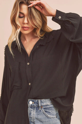 Delilah Oversized Shirt - Rise and Redemption