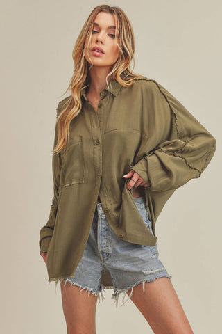 Delilah Oversized Shirt - Rise and Redemption