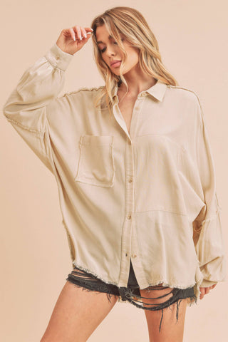 Delilah Oversized Shirt - Rise and Redemption