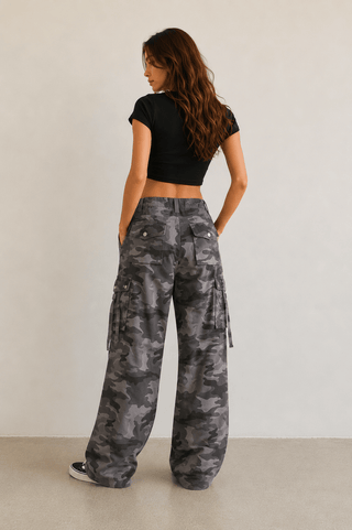Desert Camo Utility Cargo Pants - Rise and Redemption
