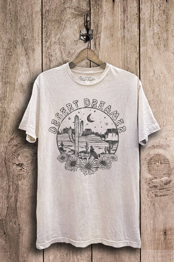 Desert Dreamer Mineral Graphic Top - Rise and Redemption