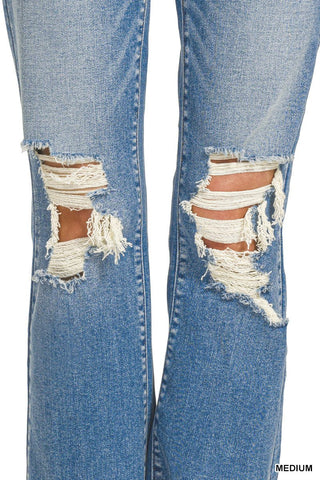 Distressed Spring Zenana Denim - Rise and Redemption