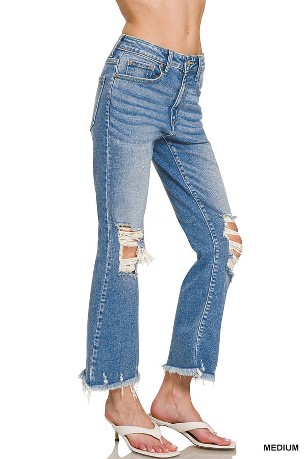Distressed Spring Zenana Denim - Rise and Redemption
