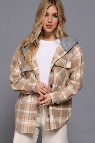 Down Fleece Lined Shacket - Rise and Redemption