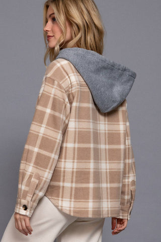 Down Fleece Lined Shacket - Rise and Redemption