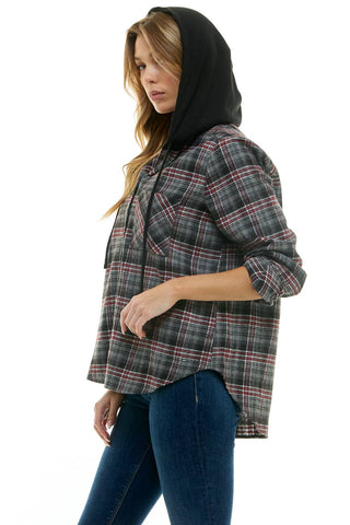 Hallie Hooded Flannels
