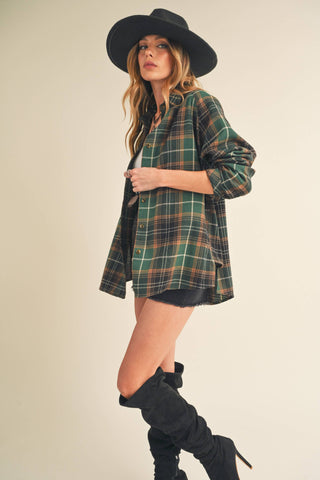 Evergreen Flannel Shirt - Rise and Redemption