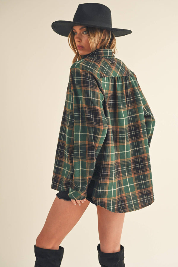 Evergreen Flannel Shirt - Rise and Redemption