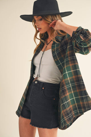 Evergreen Flannel Shirt - Rise and Redemption