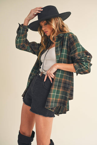 Evergreen Flannel Shirt - Rise and Redemption