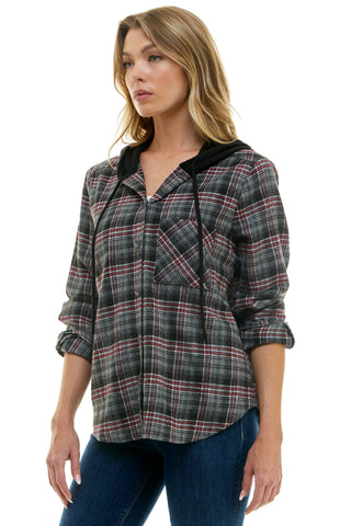 Hallie Hooded Flannels