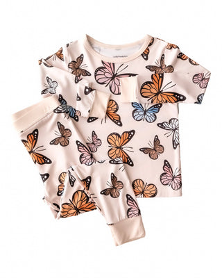 Bamboo PJ's Set | Butterflies