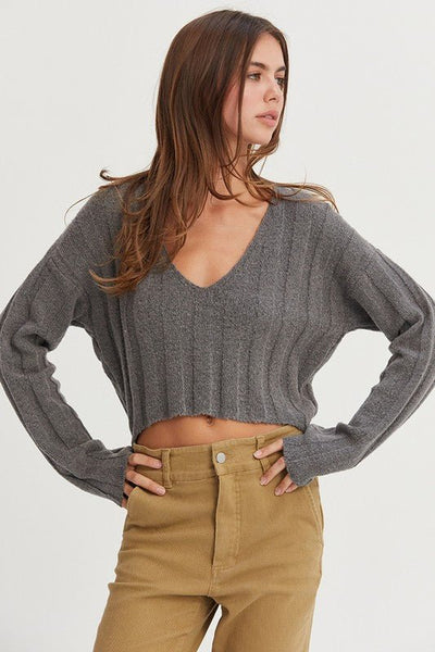 Felicity Cropped Sweater - Rise and Redemption