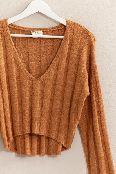 Felicity Cropped Sweater - Rise and Redemption