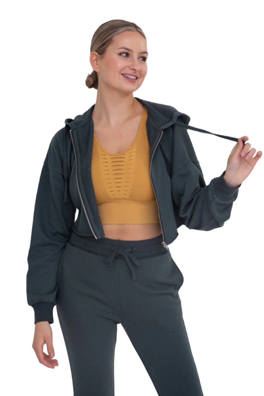 Felicity Fleece Crop Jacket - Rise and Redemption