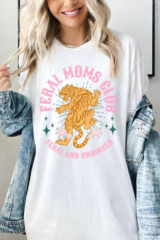 Feral Mama Club Graphic Heavy Cotton Tee - Rise and Redemption