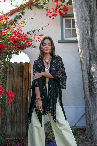 🌺 Floral Pattern Kimono - Perfect Summer Cover - Rise and Redemption