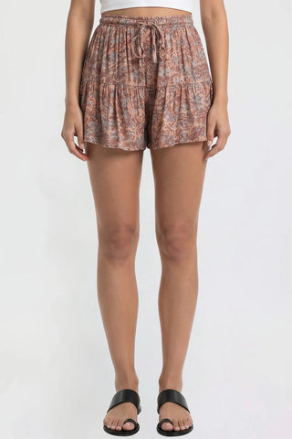 Floral Tier Shorts - Rise and Redemption