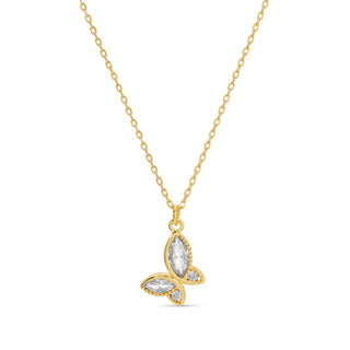 Fly Away with Me Butterfly Pendant Necklace - Rise and Redemption