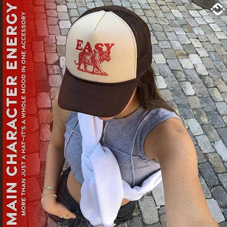 Foam Trucker - Easy Tiger - Brown/Beige - Rise and Redemption