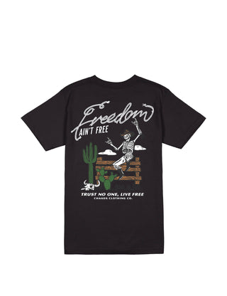 Freedom Ain’t Free II T-Shirt – Black | The Brave Ones - Rise and Redemption