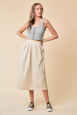 Front Placket Crop Tank - Rise and Redemption