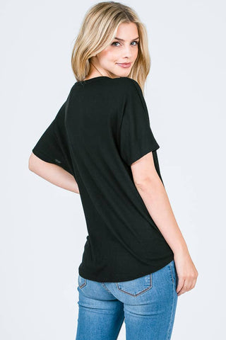Front Tie Button Front top T1118 - Rise and Redemption